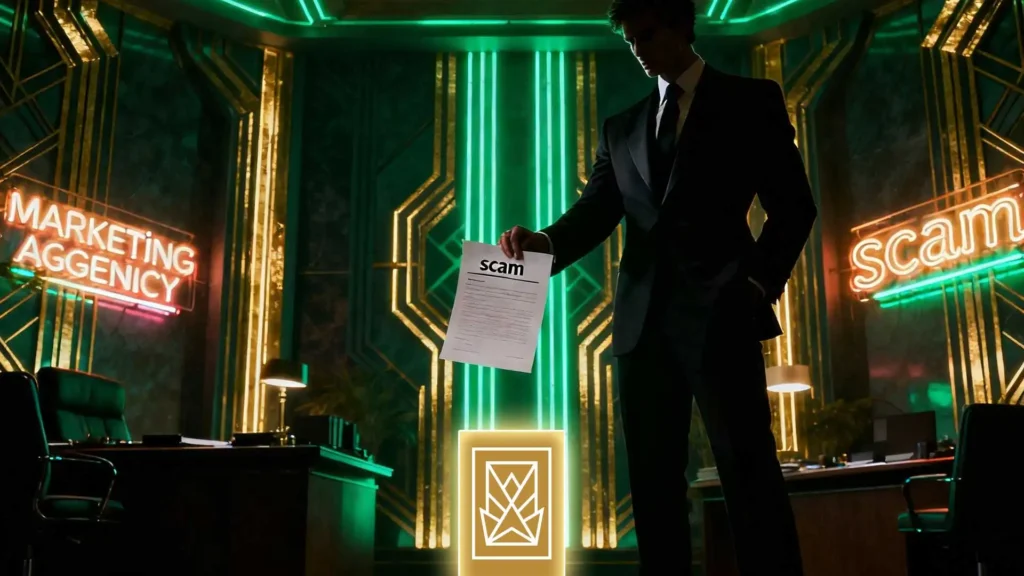 Marketing agency scam for shooting range owners