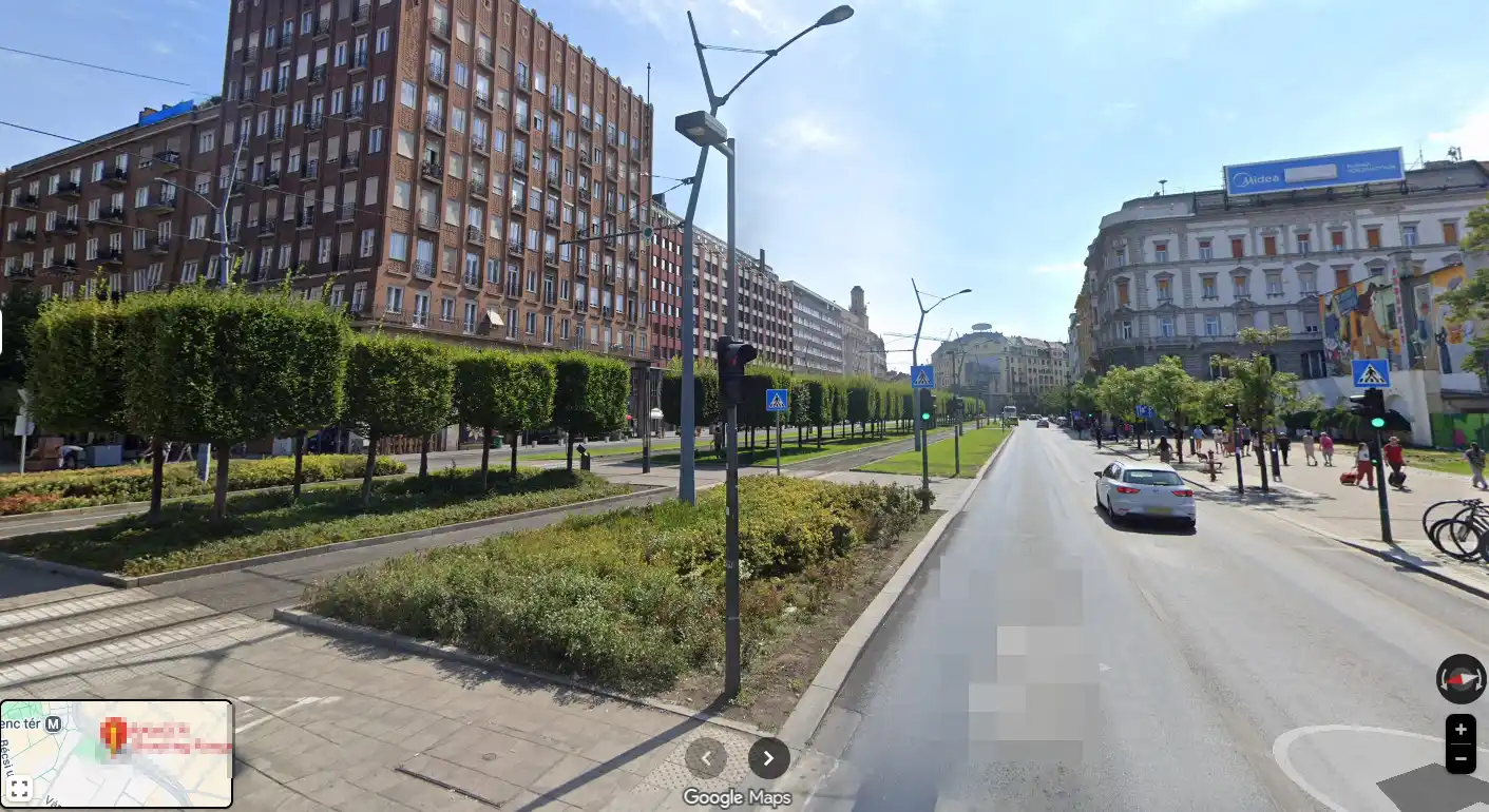 Streetview photo of fake business listing